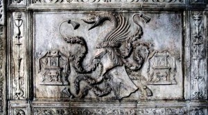 Piatra funerara descoperita in Napoli si atribuita lui Vlad Tepes